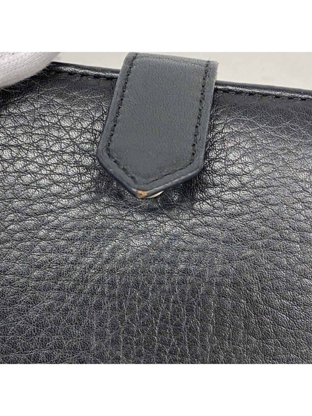 Dior Wallet Cannage Leather Black Silver - Picture 7 of 8